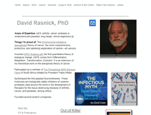 Tablet Screenshot of davidrasnick.com